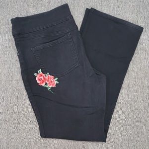 The Pioneer Woman Pull-On Embroidered Bootcut Jeans